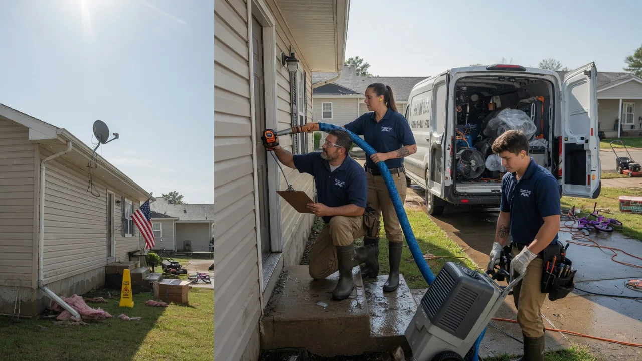 Ceiling Water Damage Restoration in Montgomery, WV near me
